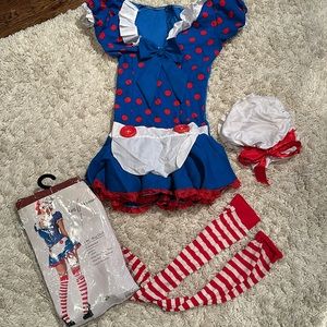 Woman, sexy, ragdoll costume